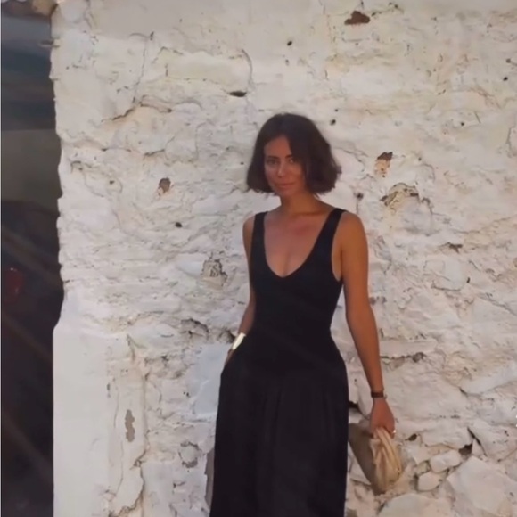 Zara Black Maxi Dress - Picture 1 of 6